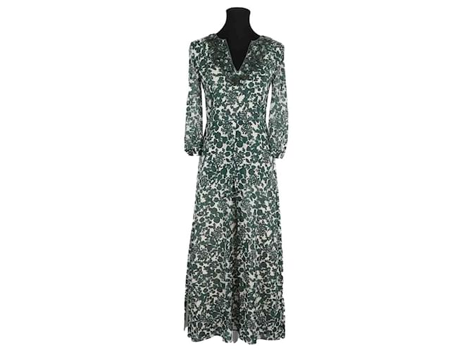 Tory Burch Abito di seta Verde