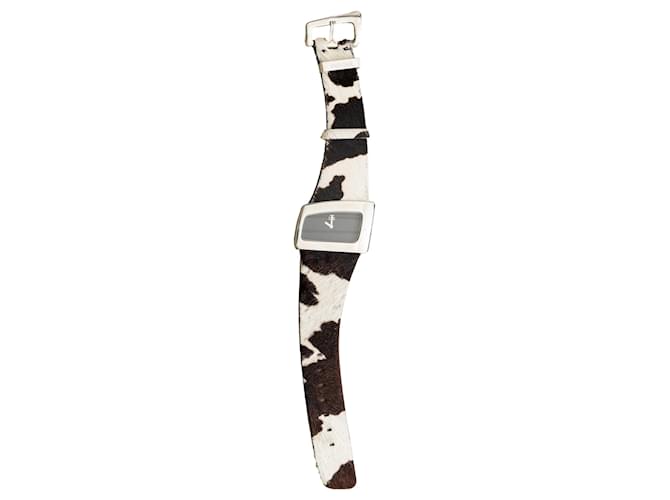 Orologio in pelo di animale curvato Roberto Cavalli - '10s Multicolore