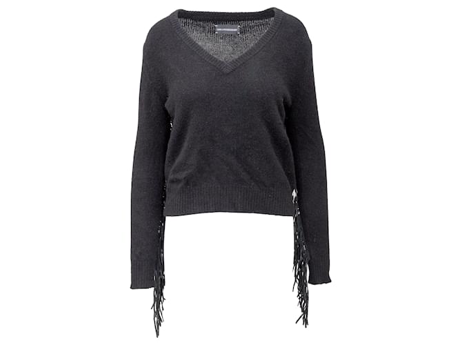 Zadig & Voltaire Pullover Zadig&Voltaire con frange - anni 00 Nero
