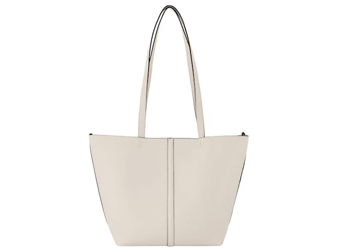 Borsa Shopper Pm Tote - Vanessa Bruno - Pelle - Bianco