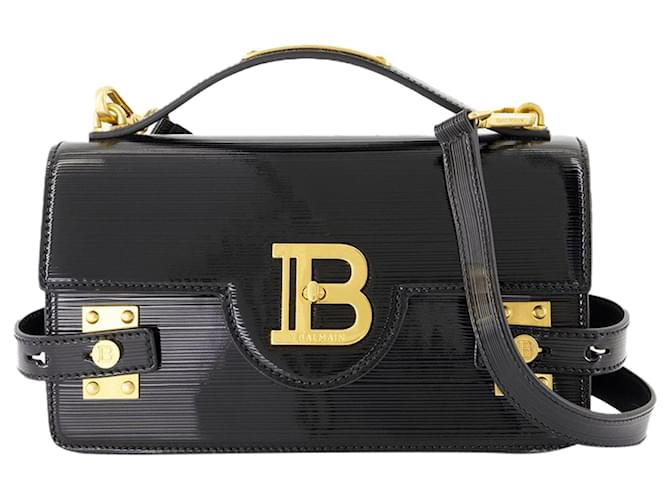 B-Buzz 24 Crossbody - Balmain - Pelle - Nero