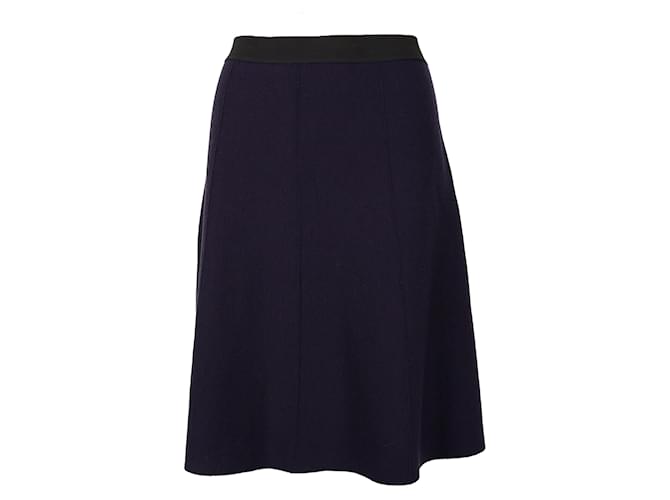 Gonna al ginocchio Lanvin - anni 2000 Blu Blu navy