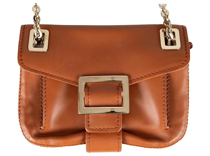 Borsa a Spalla Metro Roger Vivier - '10s Marrone