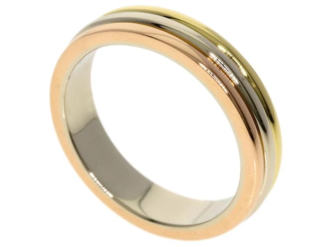 Anello a tre colori Cartier Rosa D'oro Giallo