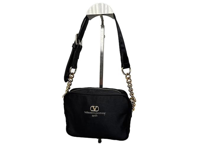 Borsa vintage Valentino Garavani nera Nero