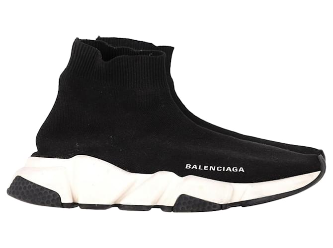 Scarpe Balenciaga Speed Trainer in poliestere nero