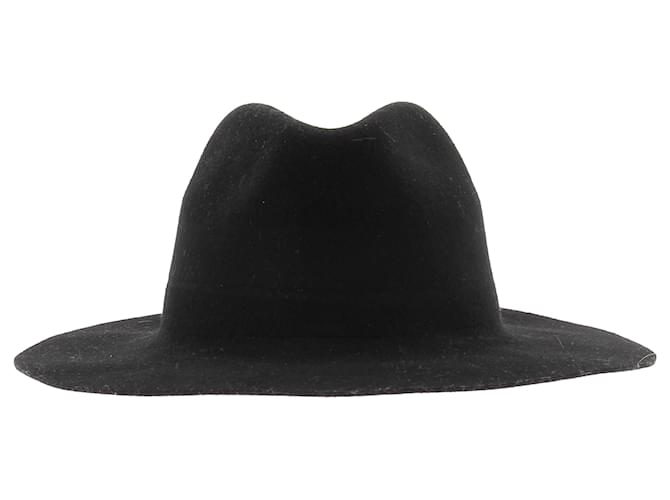 Autre Marque NON FIRMATO / NON FIRMATO Cappelli T.cm 55 Lana Nero