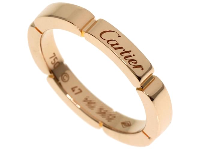 Anello Maillon Panthère Cartier in oro rosa 18K