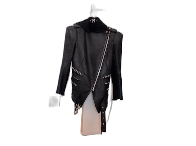 Balmain Giacche da motociclista Nero