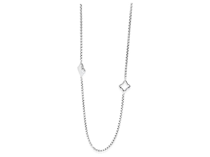 Collana Quatrefoil David Yurman in argento sterling