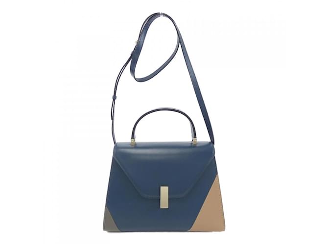Borsa Valextra blu navy
