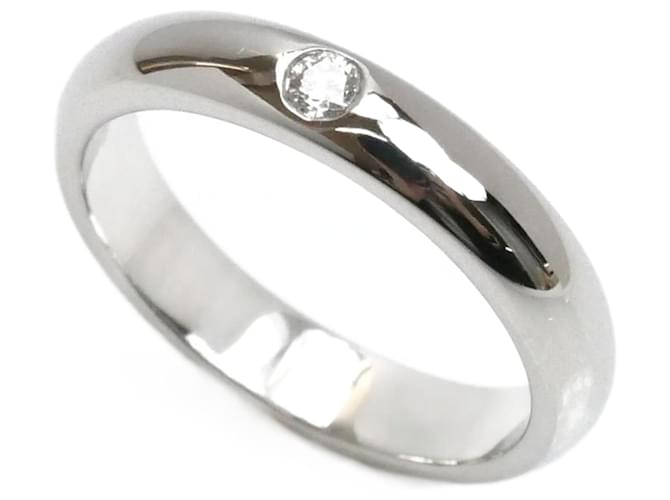 Anello nuziale in platino 950 Cartier con diamante