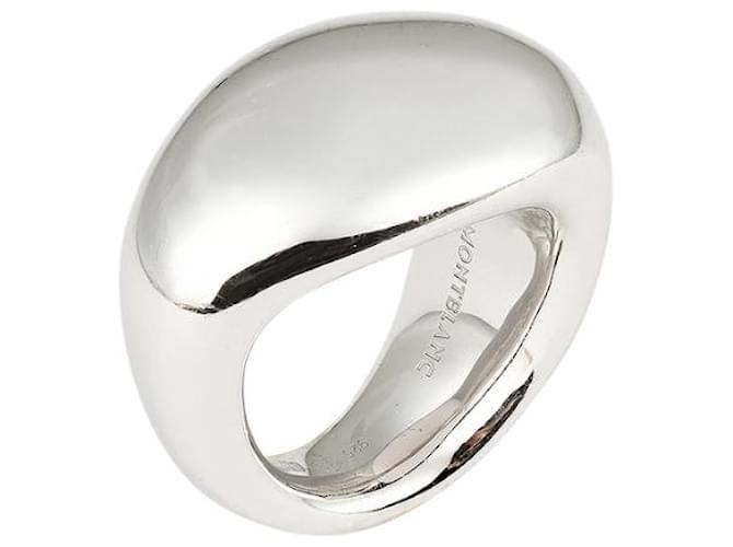 Montblanc Anello a bangle in argento Metallico