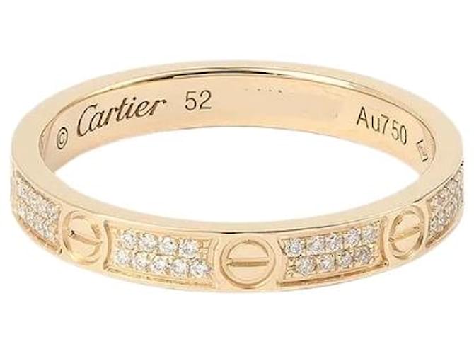 Love Cartier Anello Piccolo Amore in Oro 18K D'oro Metallico