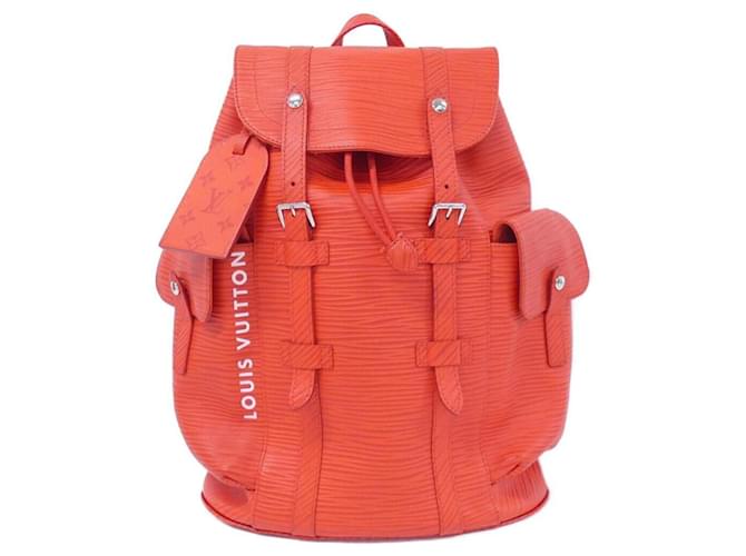 Zaino Louis Vuitton Epi XL Christopher MM Rosso