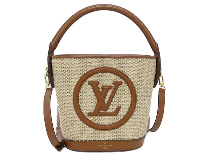 Borsa a mano Petite Bucket Louis Vuitton Primavera in Città Caramello