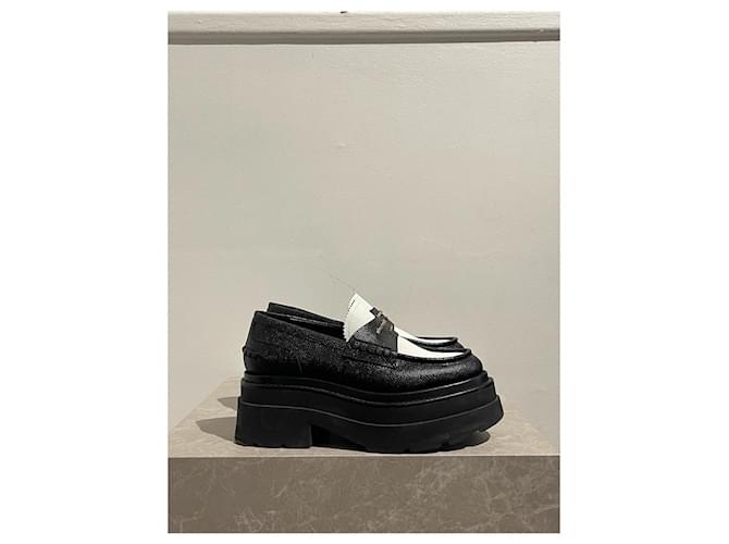 ALEXANDER WANG Mules e zoccoli T.EU 37 Pelle Nero