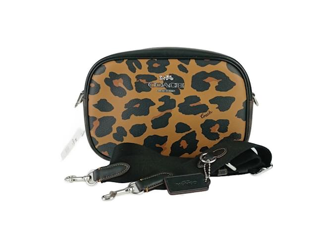 Borsa per fotocamera Jamie di COACH Marrone