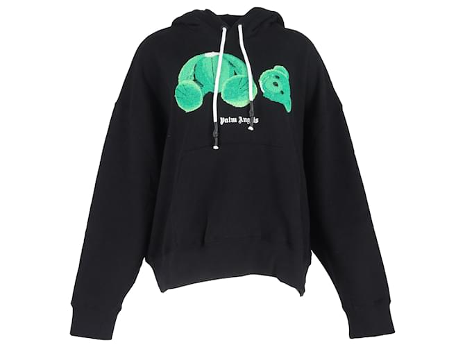 Hoodie Palm Angels Kill The Bear in cotone nero