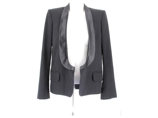 Giacca BALMAIN T.IT 42 Lana Nero