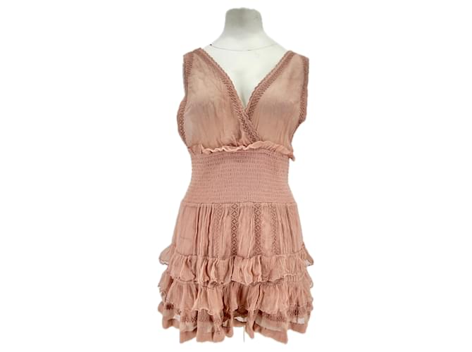 IRO Abiti T.FR 34 Viscosa Rosa