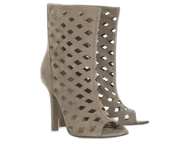 Jimmy Choo Nuove Stivaletti Grigio