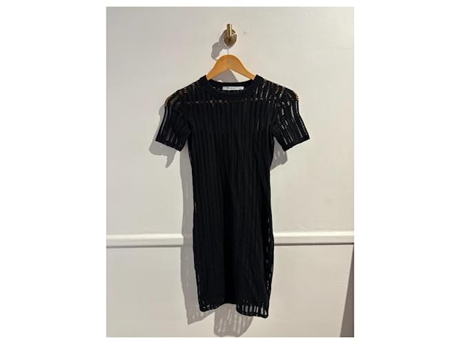 Abito ALEXANDER WANG T. Internazionale XS Cotone Nero
