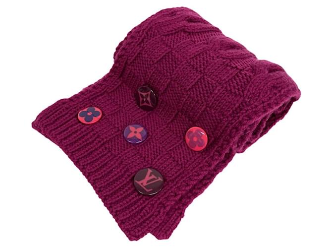 Stola in lana viola Louis Vuitton Porpora