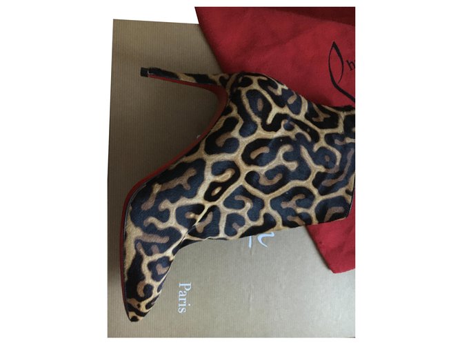 Christian Louboutin Eloïse 85 Stampa leopardo