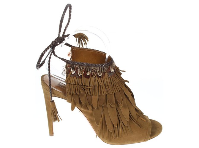 Aquazzura sandali Marrone