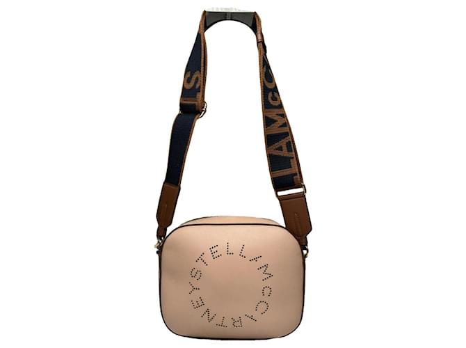 Stella Mc Cartney Borsa logo in pelle vegana vintage Stella McCartney rosa