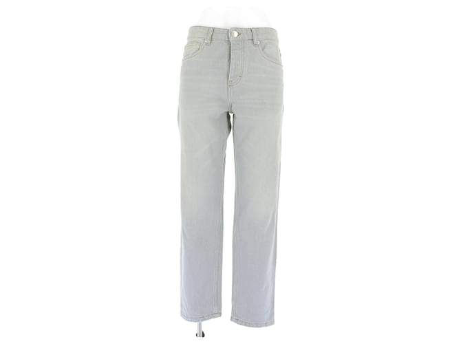 Jeans AMI T.US 30 Cotone Grigio