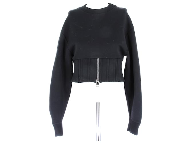 ALEXANDER MCQUEEN Maglieria T.IT 38 Cotone Nero