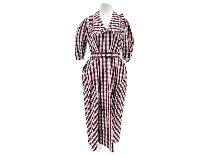 Autre Marque ABITO LEE MATHEWS T.US 2 Cotone Bordò