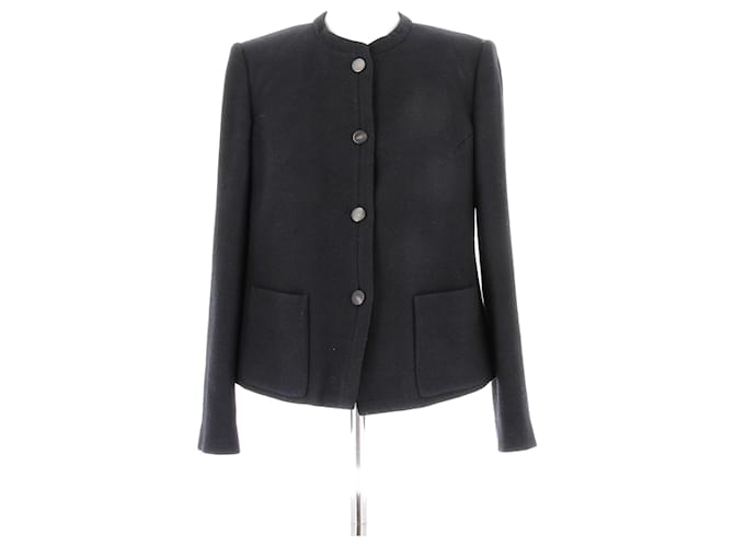 GIORGIO ARMANI Giacche T.IT 42 Lana Blu navy