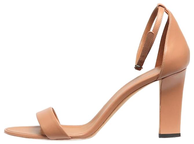 Victoria Beckham Sandali con tacco in pelle rosa - taglia EU 41