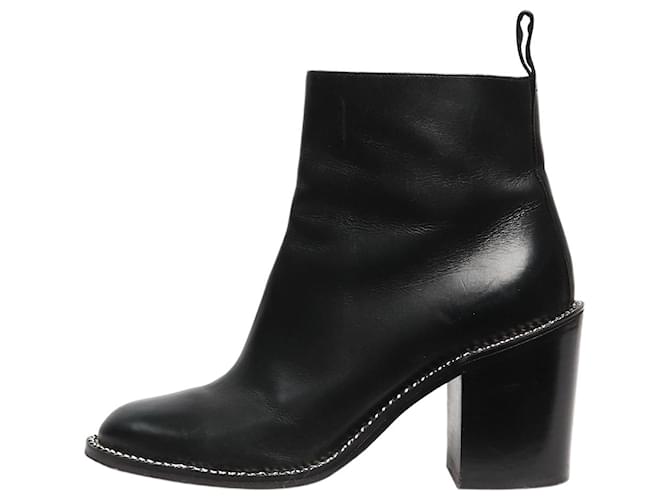 Givenchy Stivaletti con suola a catena nera - taglia EU 39 (UK 6) Nero