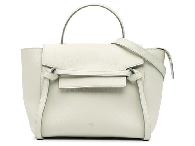 Céline Belt bag in pelle di vitello micrograna verde Celine Verde chiaro