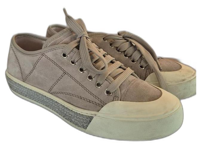 Tod's Sneakers Beige Grigio