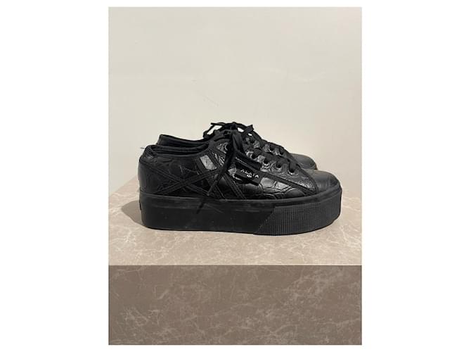 Alaïa Sneakers ALAIA T.EU 38 in pelle Nero