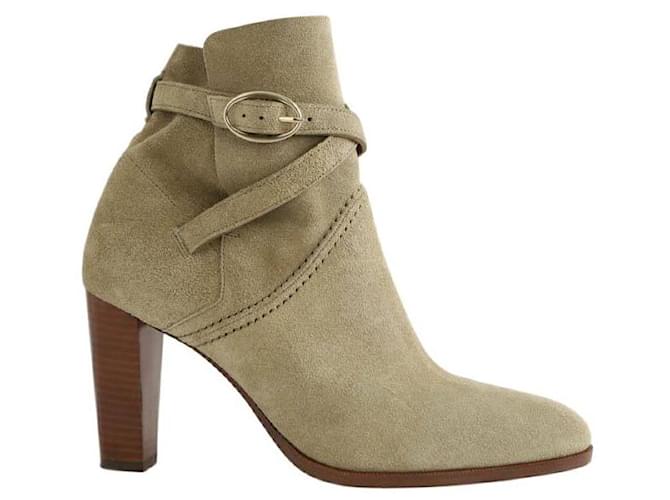 Vanessa Bruno Stivali in camoscio Cachi