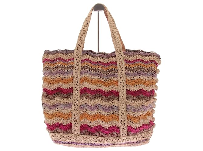 Borse VANESSA BRUNO T. Rattan Beige