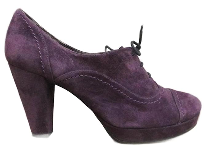 Autre Marque Ankle Boots Viola scuro