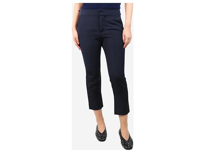 Marni Pantaloni capri blu navy - UK 8