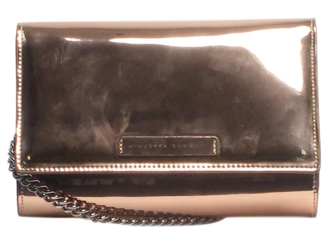 Giuseppe Zanotti Borsa a tracolla Wendy in oro rosa D'oro