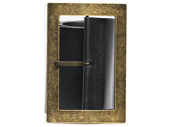 Philosophy Di Alberta Ferretti Cintura larga nera con fibbia Nero