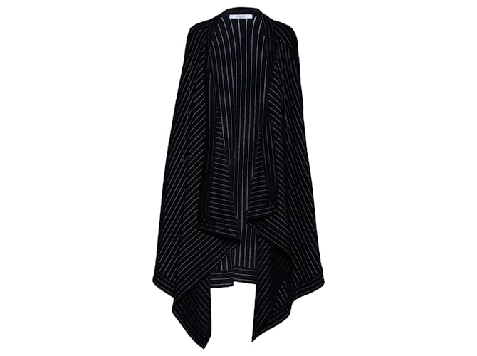 Givenchy Cappa a righe Nero