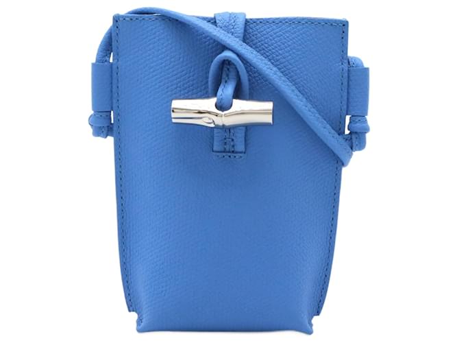 LONGCHAMP Le Rozo Custodia per Smartphone Borsa a Spalla Blu