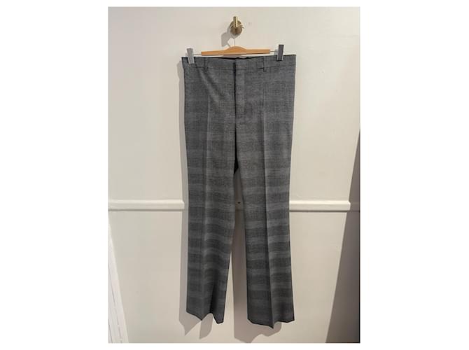 Pantaloni BALENCIAGA T.FR 42 Poliestere Grigio