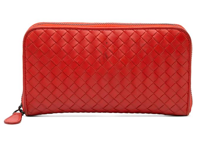 BOTTEGA VENETA Borse, portafogli e custodie T. Pelle Arancione